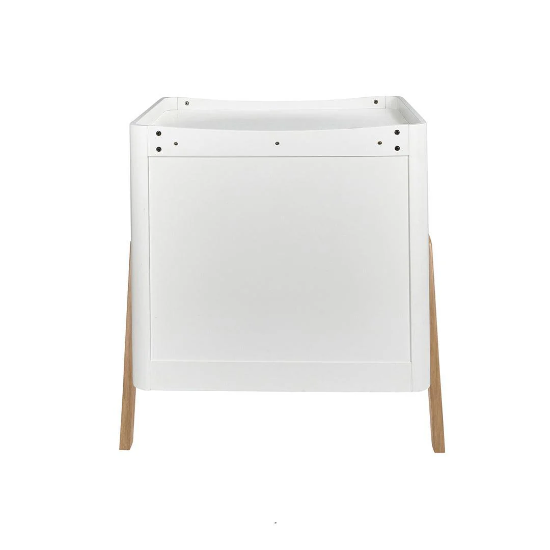 Gaia Baby Hera 'Studio Edit" Two Piece Set (Cot & Dresser) - White / Oak - Image 14