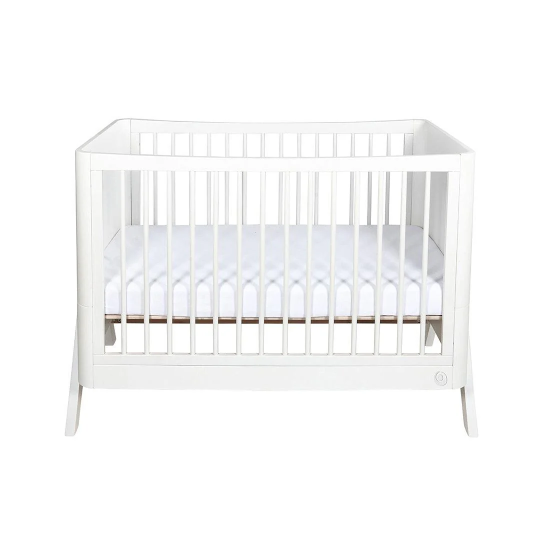 Gaia Baby Hera 'Studio Edit" Two Piece Set (Cot & Dresser) - White - Image 5