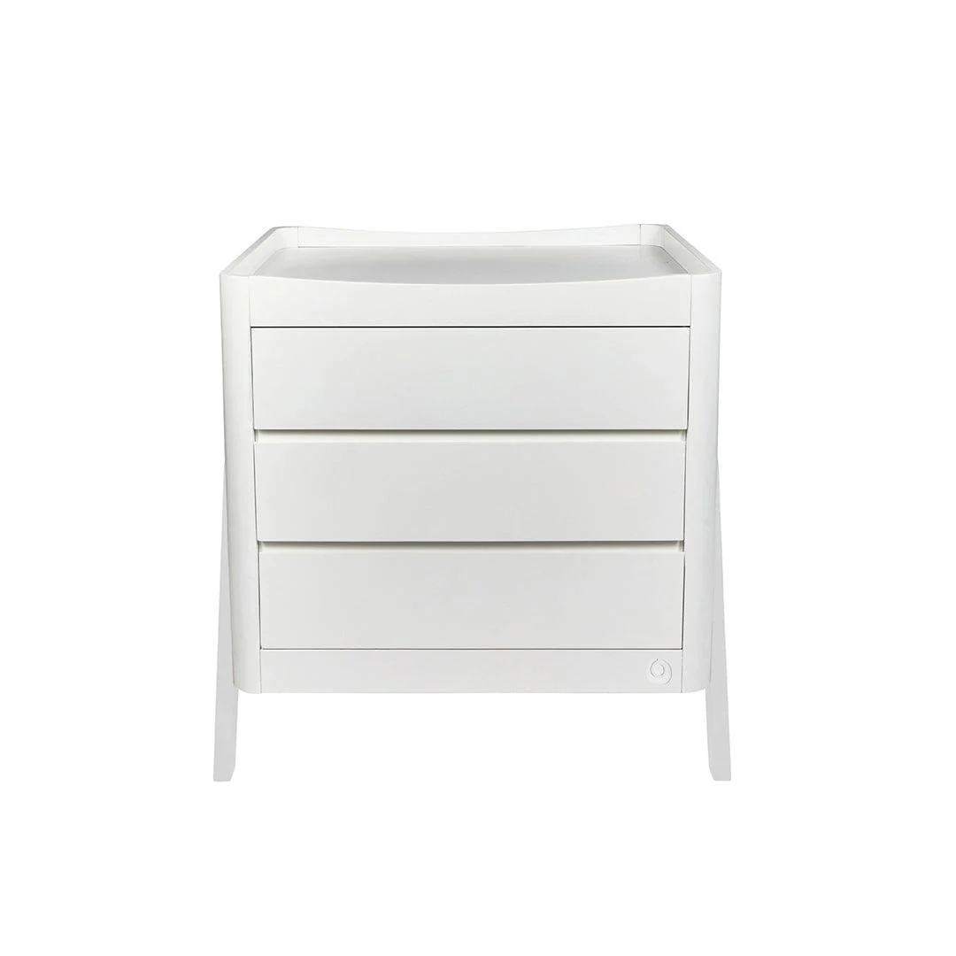 Gaia Baby Hera 'Studio Edit" Two Piece Set (Cot & Dresser) - White - Image 7