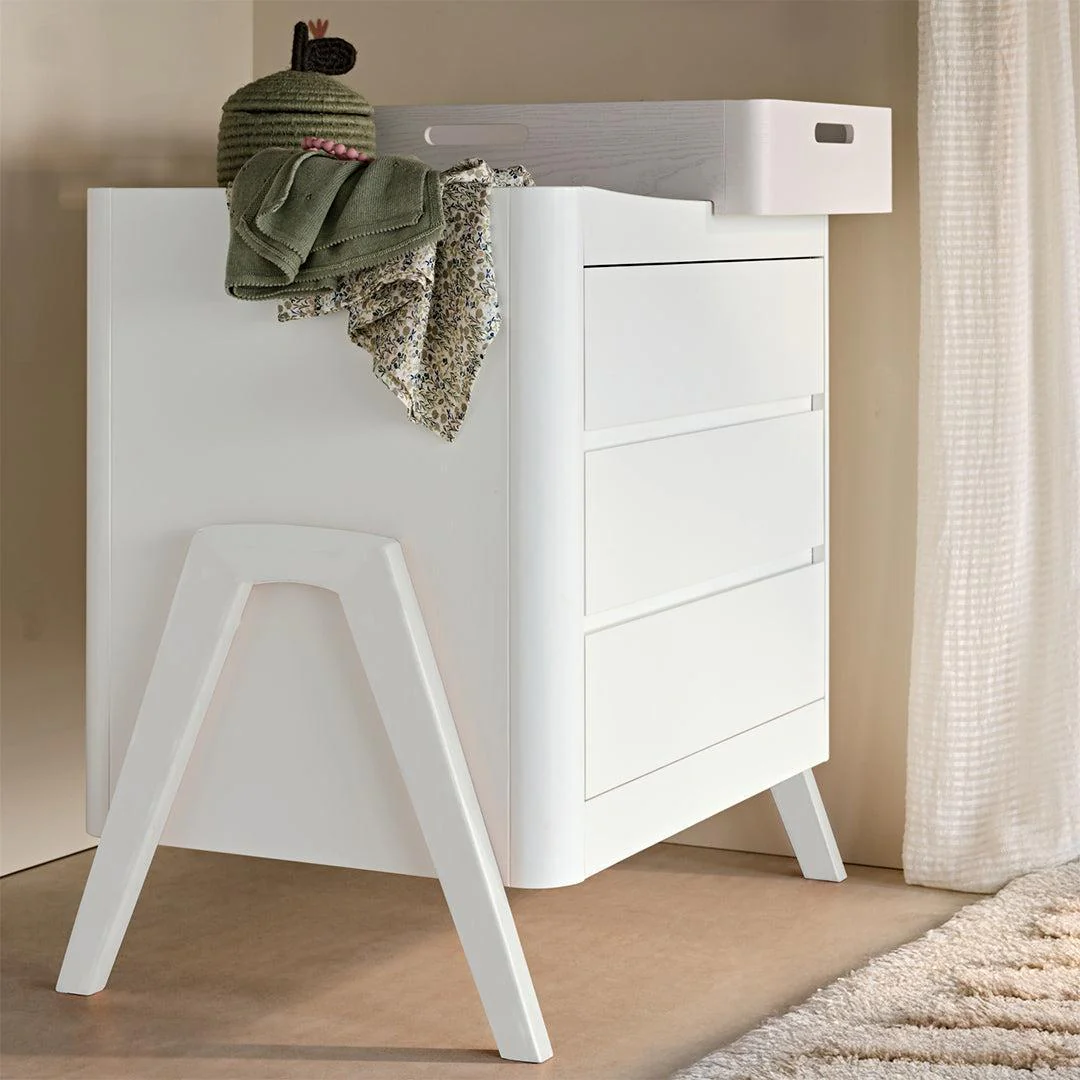 Gaia Baby Hera Dresser 'Studio Edit' - White - Image 2