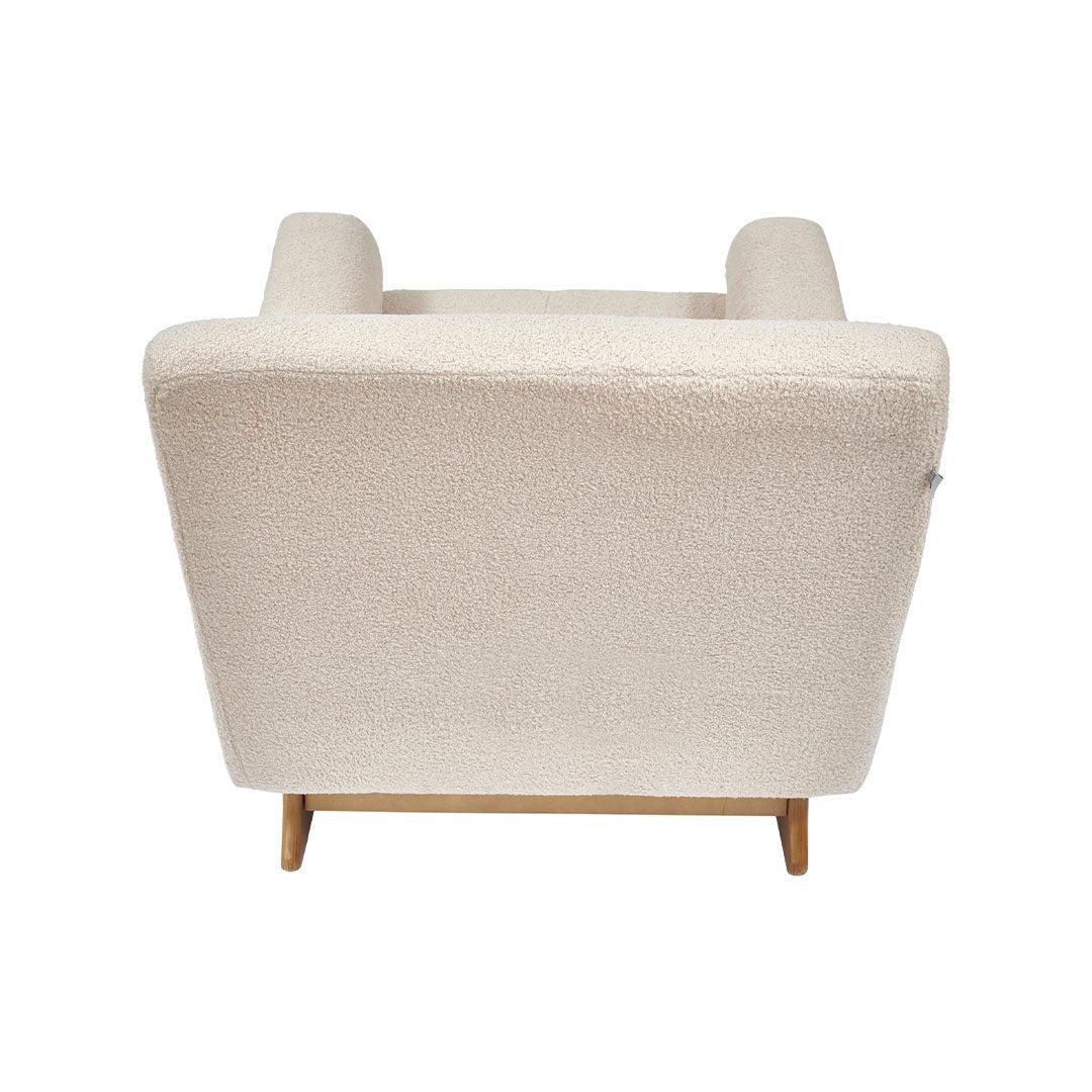 Gaia Baby Serena Rocking & Feeding Chair - Biscuit Bouclé - Image 9