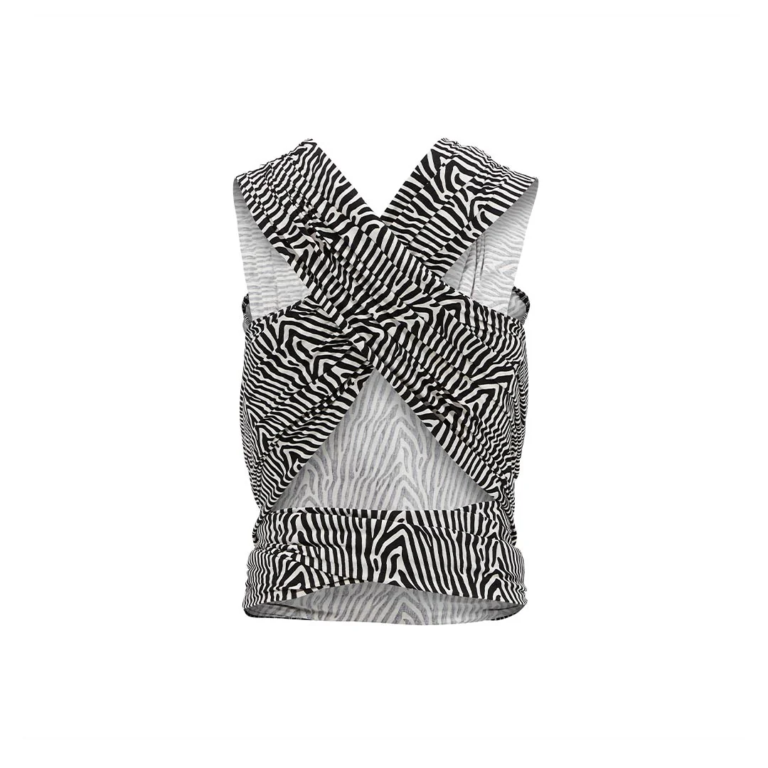 Gaia Stretchy Baby Wrap Carrier - Organic Cotton - Okapi - Image 9