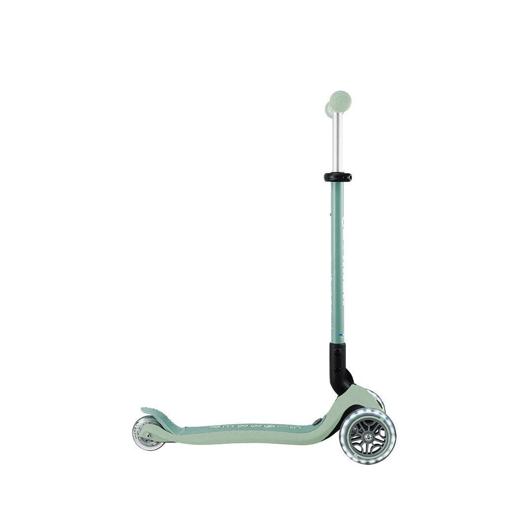 Globber Go Up Eco Active Lights Scooter - Pistachio - Image 7
