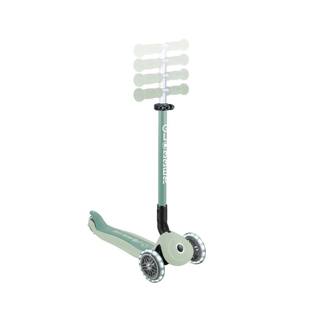 Globber Go Up Eco Active Lights Scooter - Pistachio - Image 9