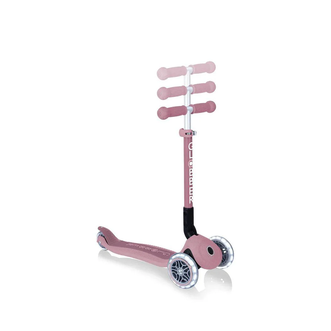 Globber Junior Foldable Lights Eco - Berry - Image 7
