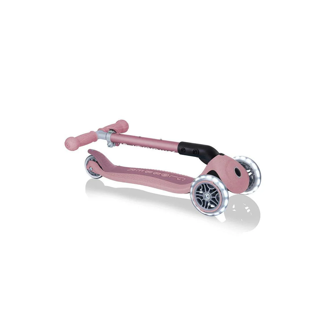 Globber Junior Foldable Lights Eco - Berry - Image 8