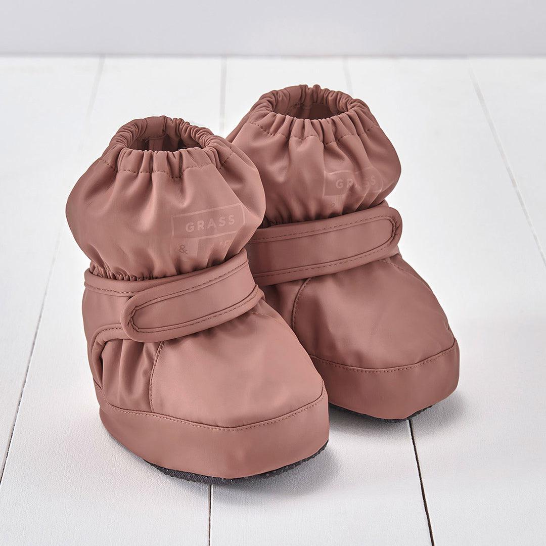 Grass & Air Mini Adventure PU Bootie - Rose - Image 2