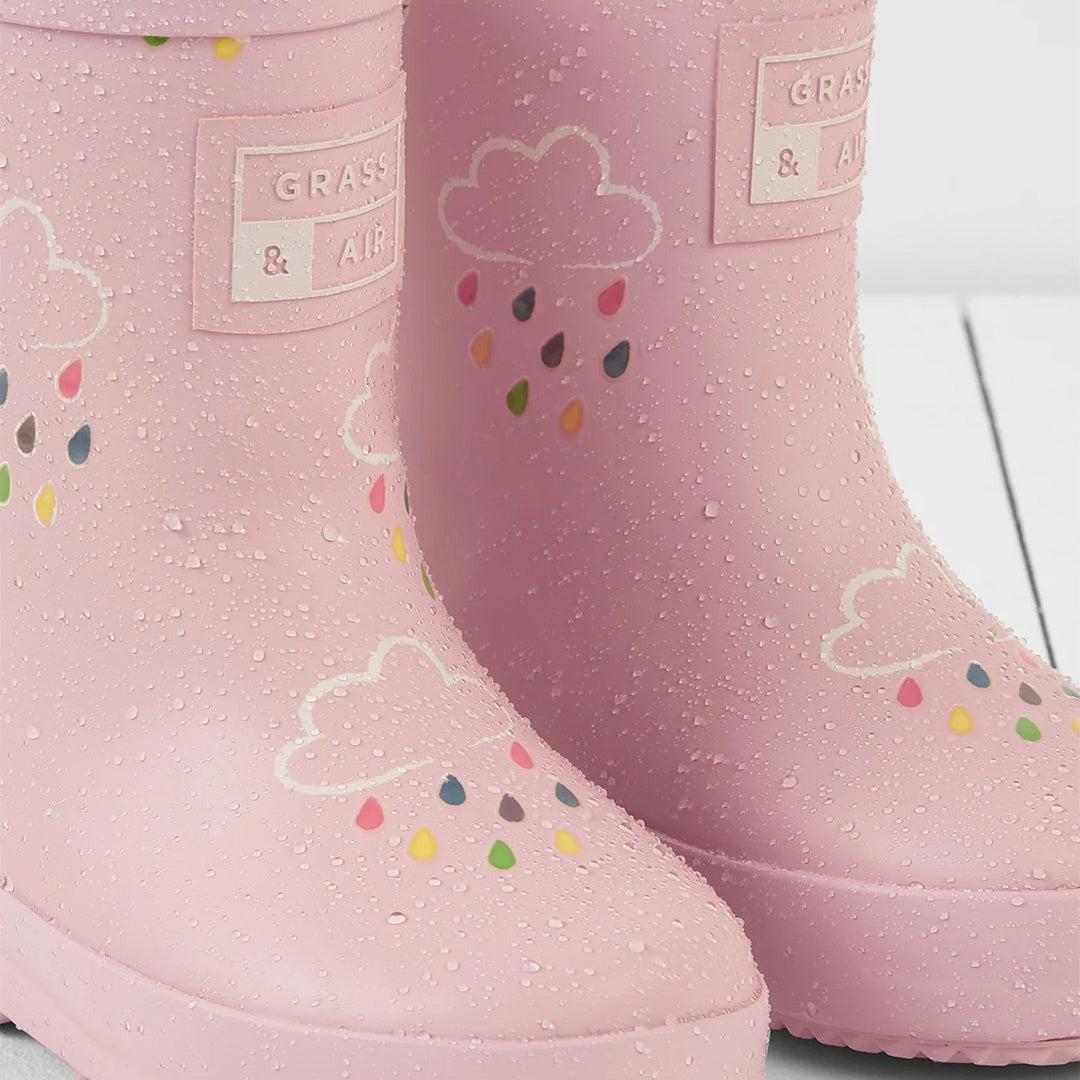 Grass & Air Winter Mini Adventure Boots with Bag - Baby Pink - Image 2