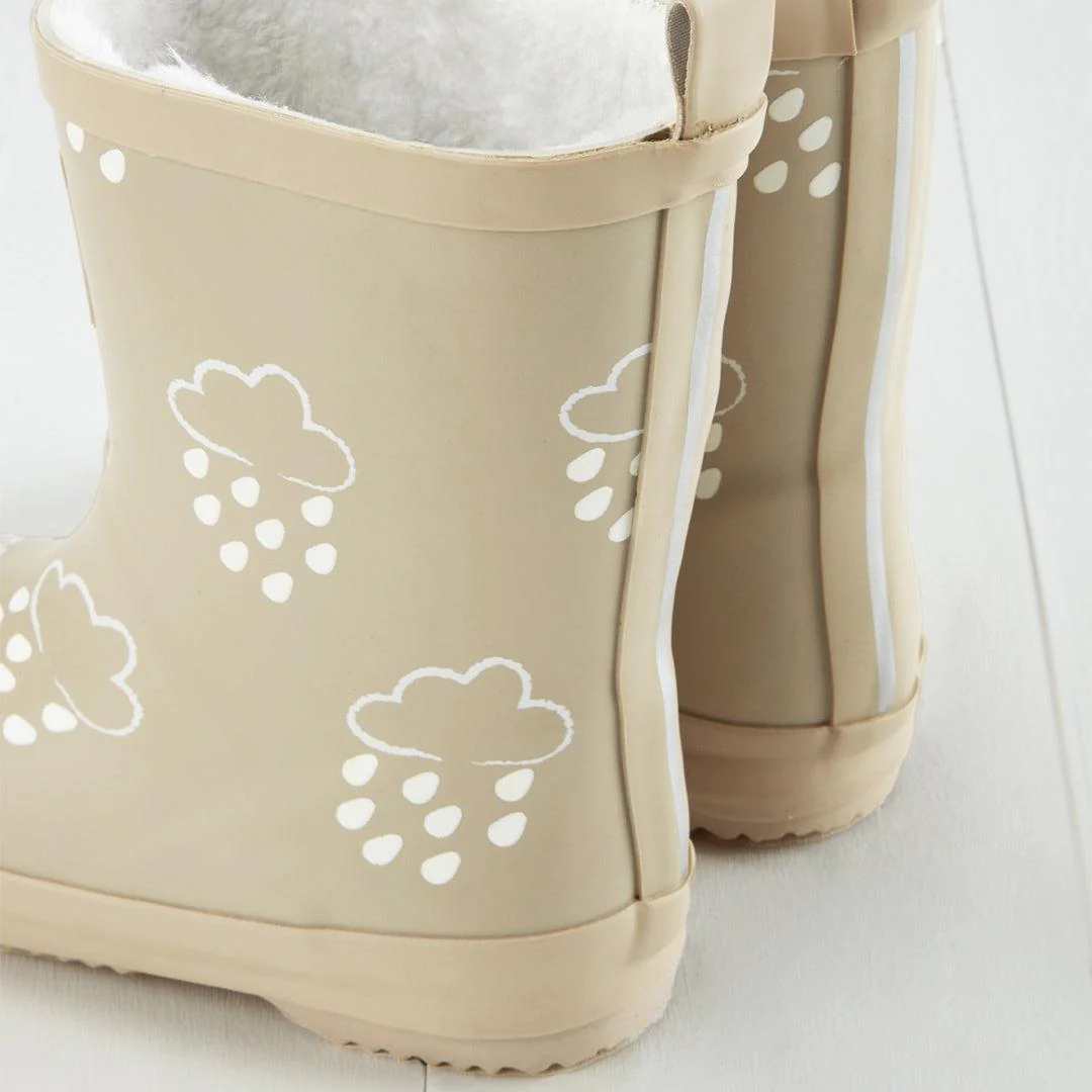 Grass & Air Winter Mini Adventure Boots With Bag - Stone - Image 3