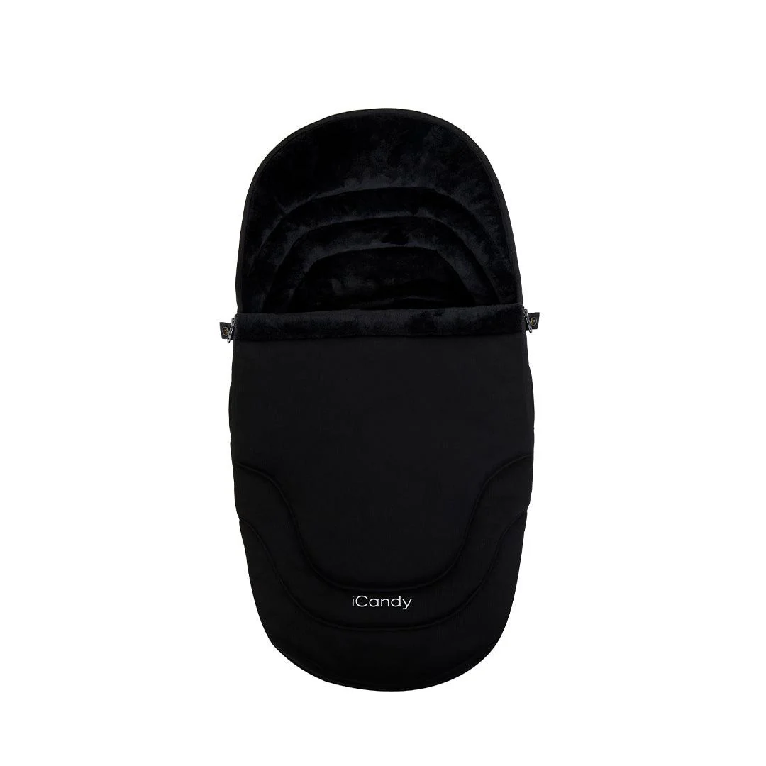 iCandy Orange 4 Footmuff  - Black