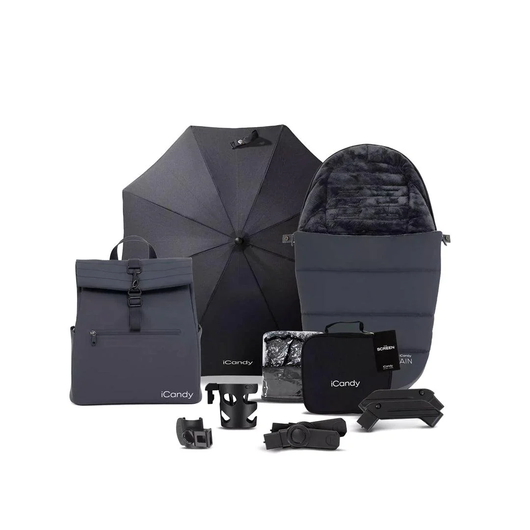 iCandy Peach 7 All Terrain Storm Complete Travel System with Pebble 360 Pro 2 - Image 2