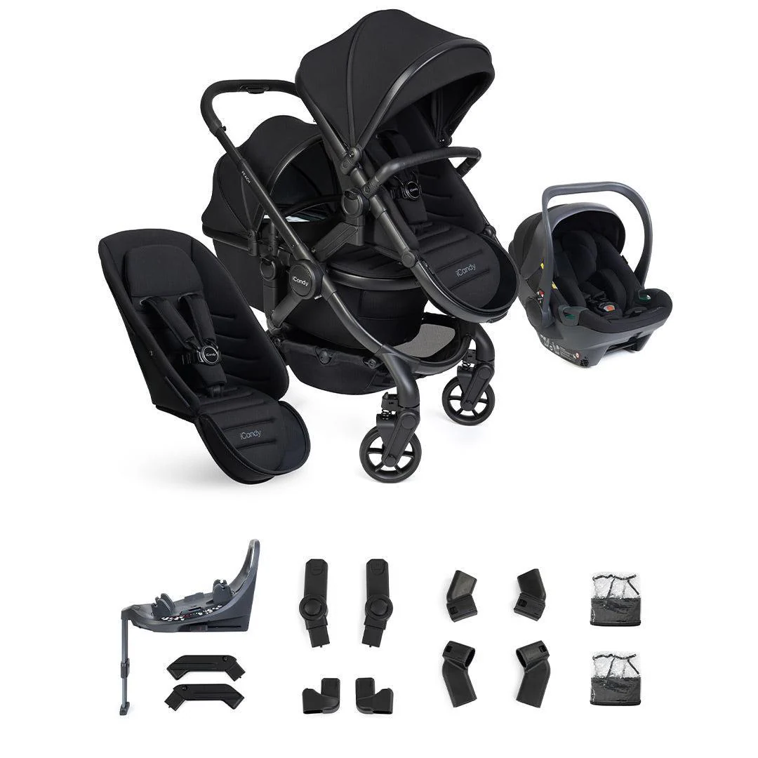 iCandy Peach 8 Double with Cocoon 360 and Base