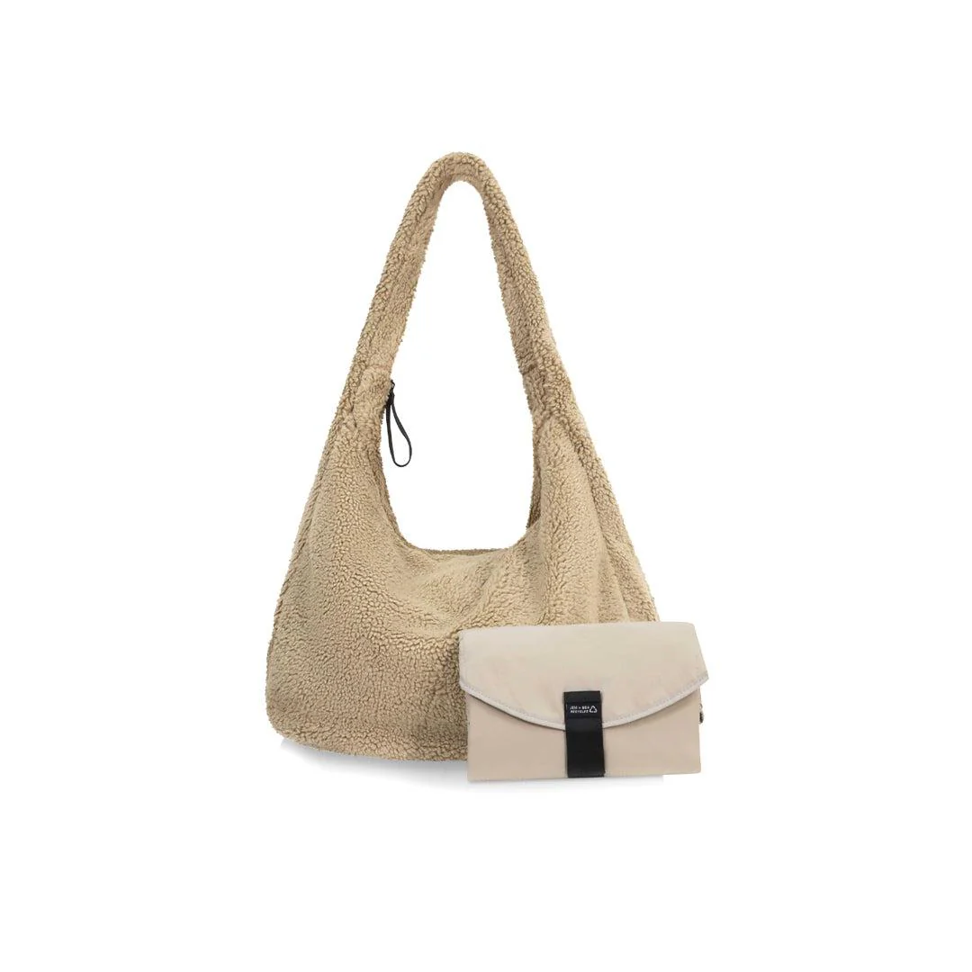 JEM + BEA Teddy XL Changing Bag  - Fawn - Image 9