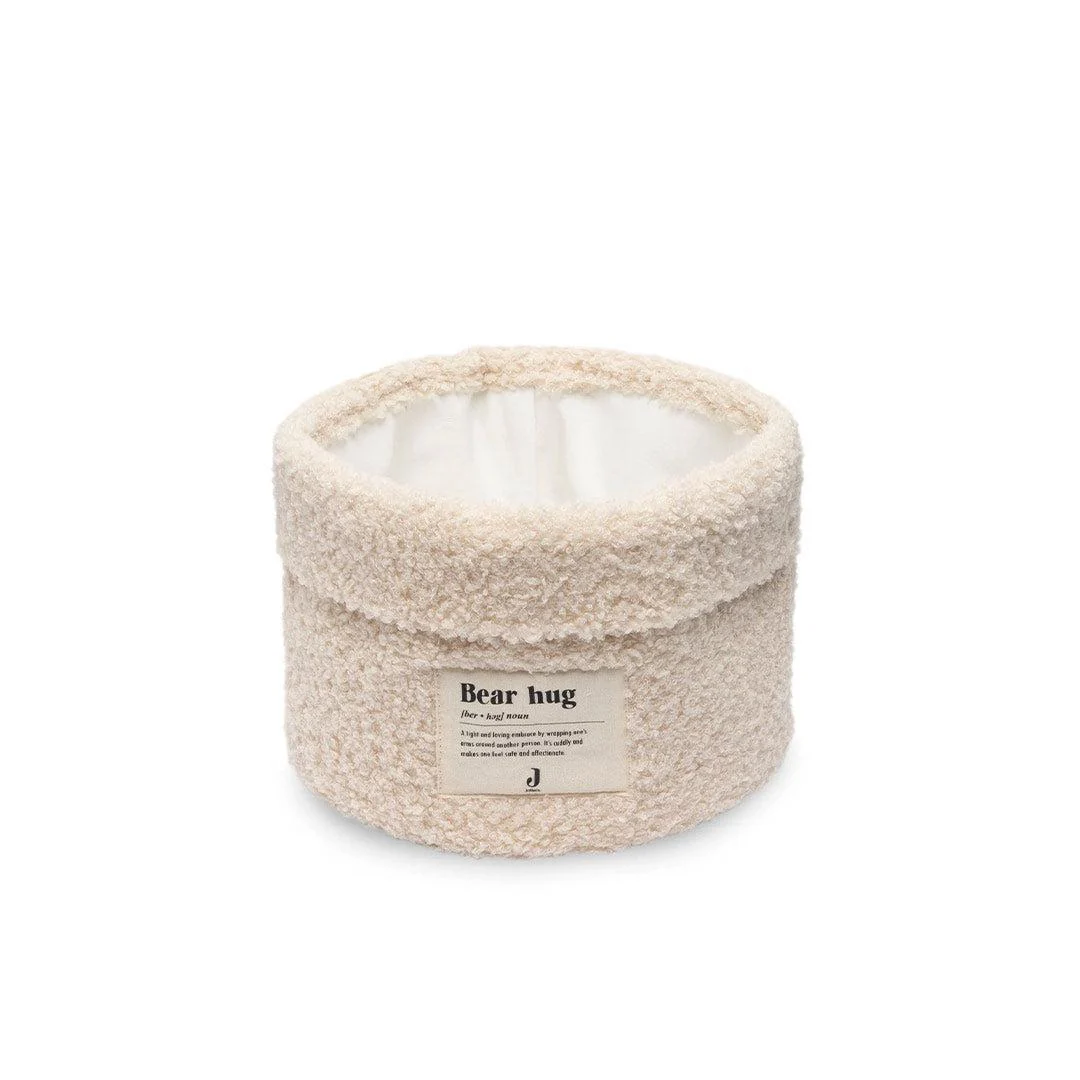 Jollein Changing Table/Storage Basket - Boucle Natural