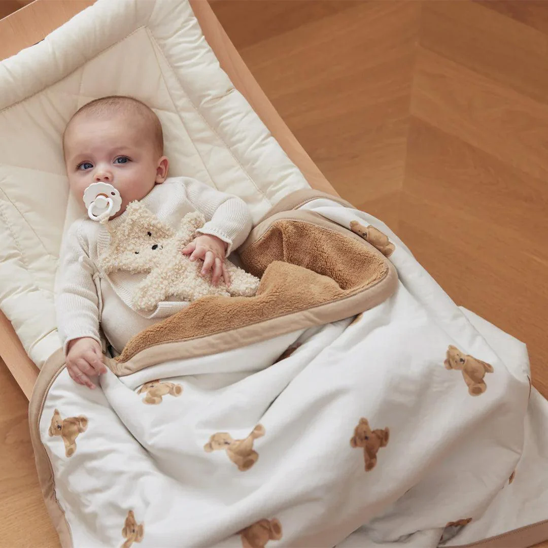 Jollein Jersey Blanket - Teddy Bear - Image 3