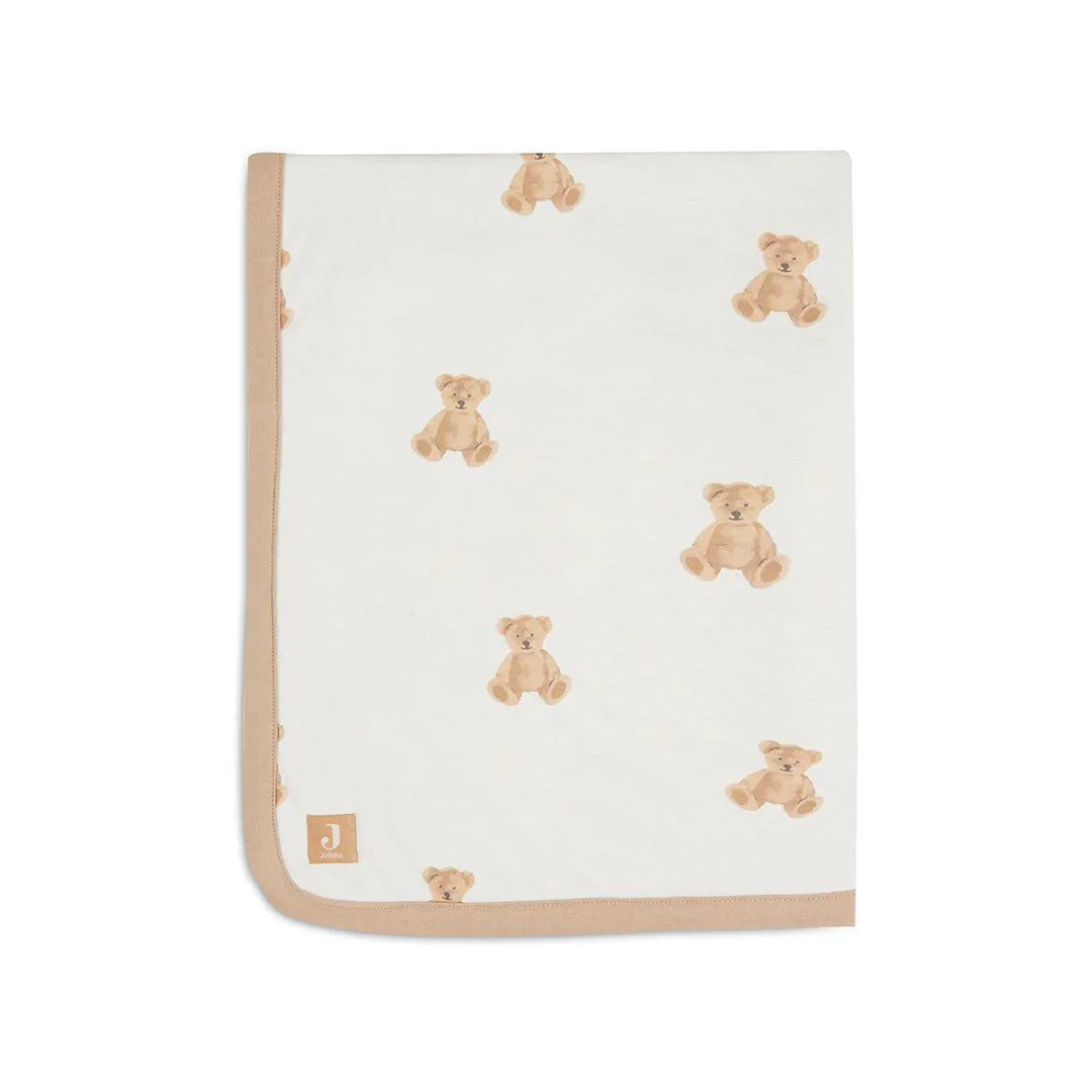 Jollein Jersey Blanket - Teddy Bear - Image 7