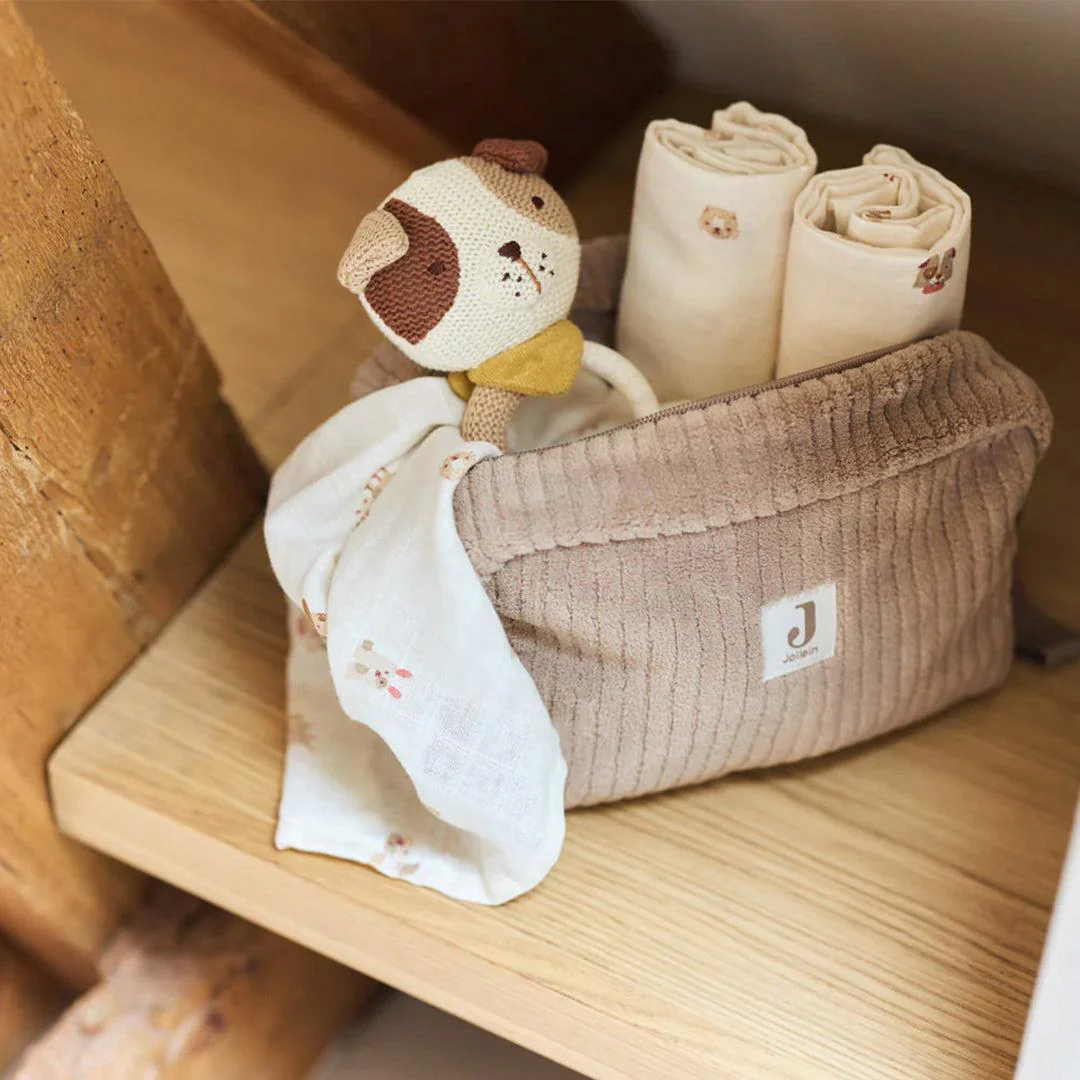 Jollein Mouth Cloth Muslin 3 Pack - Animal Friends - Image 2