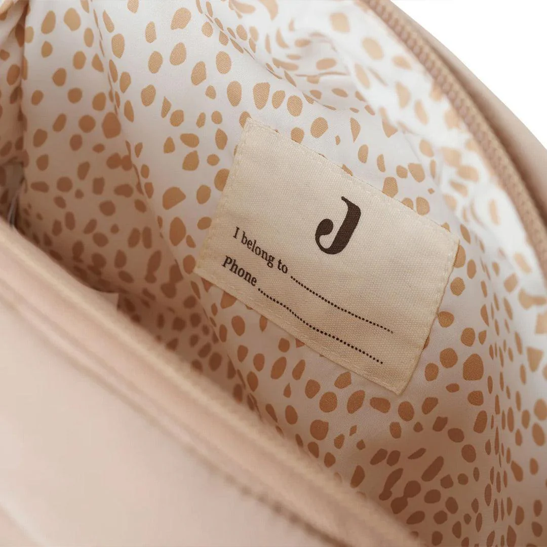 Jollein Puffed Nappy Pouch - Biscuit - Image 3