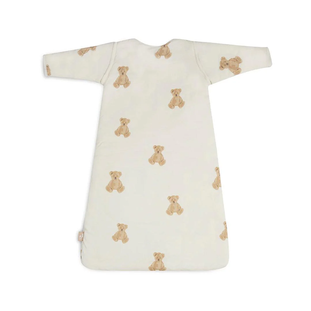 Jollein Sleeping Bag With Removable Sleeves 90cm - Teddy Bear - Image 6