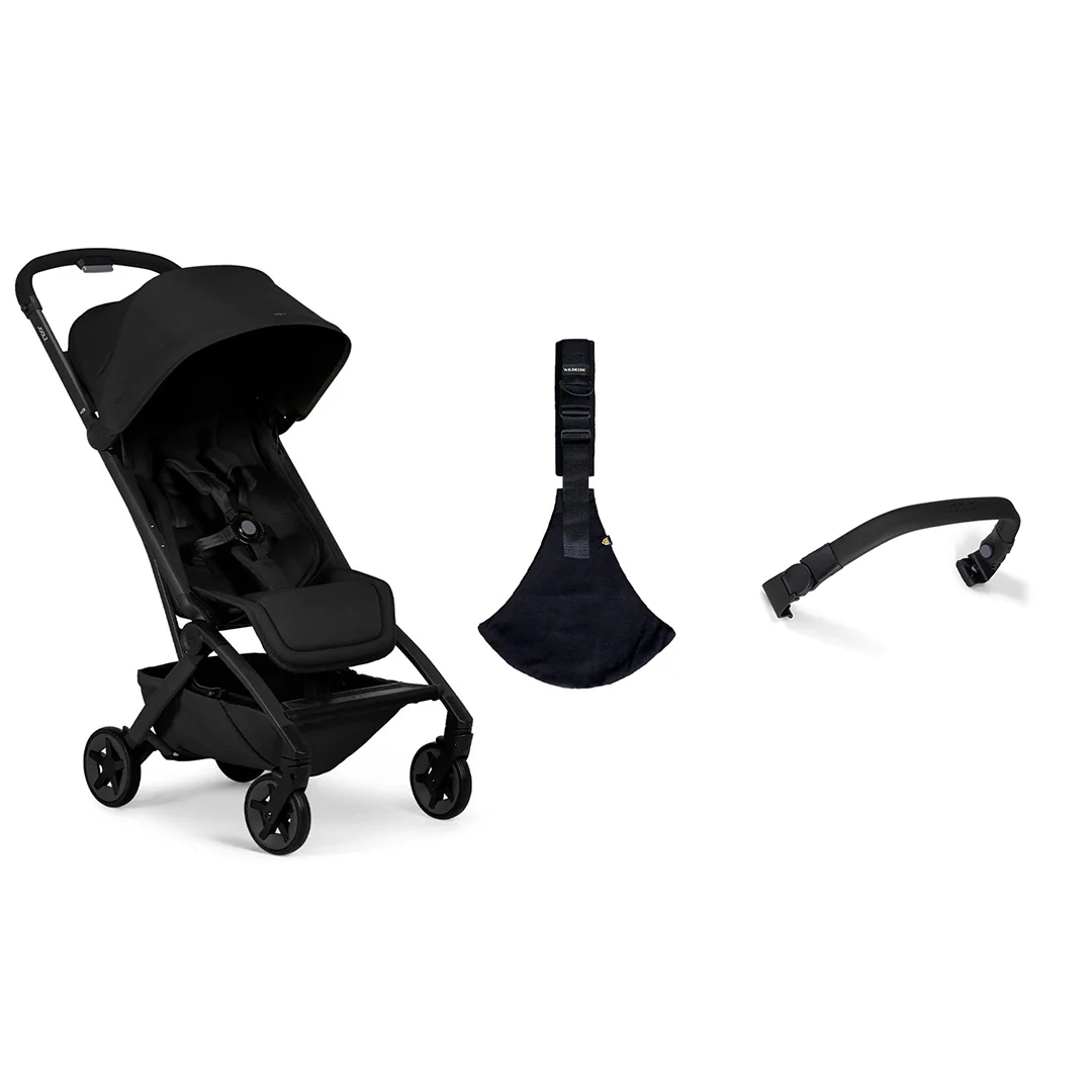 Joolz Aer2 Compact Stroller & Wildride Carrier - Space Black - Image 20