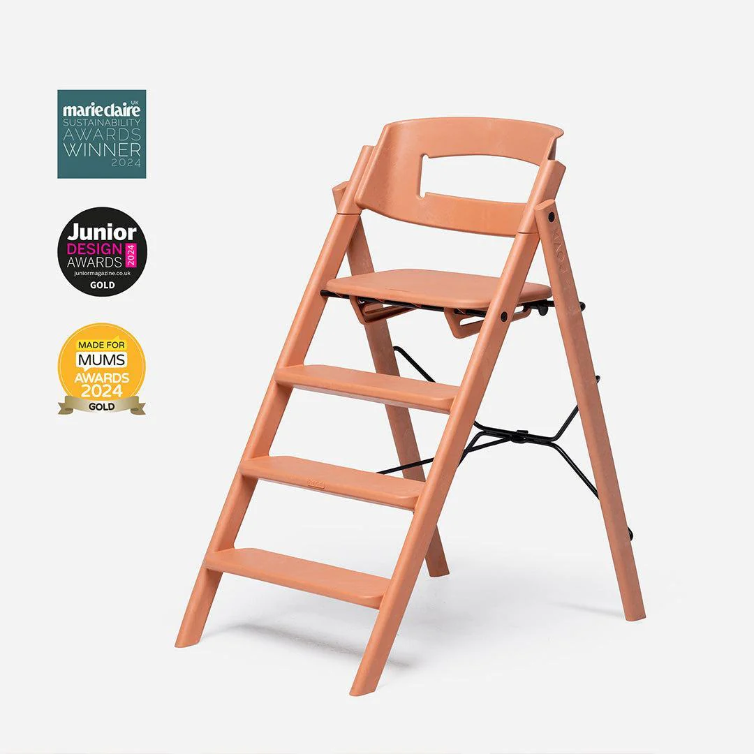 KAOS ReKLAPP® Highchair - Terracotta Pink - Image 9