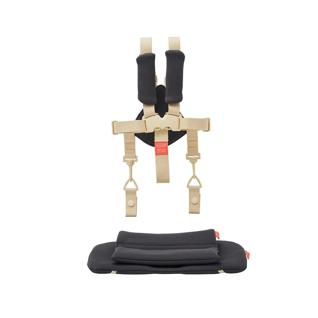 KAOS KLAPP® Jr Harness & Cushion Set - Charcoal Black