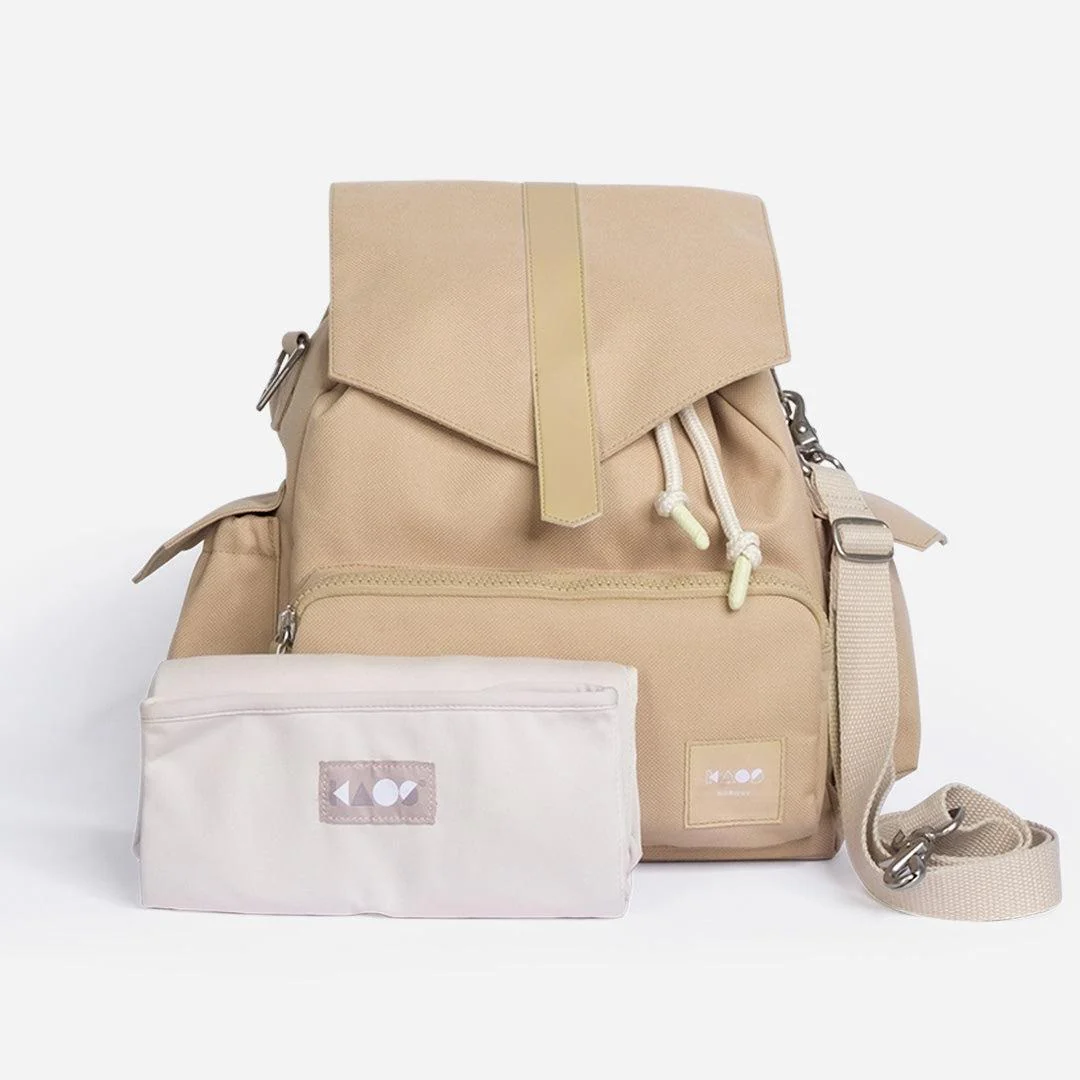 KAOS Ransel Changing Bag - Beige - Image 2