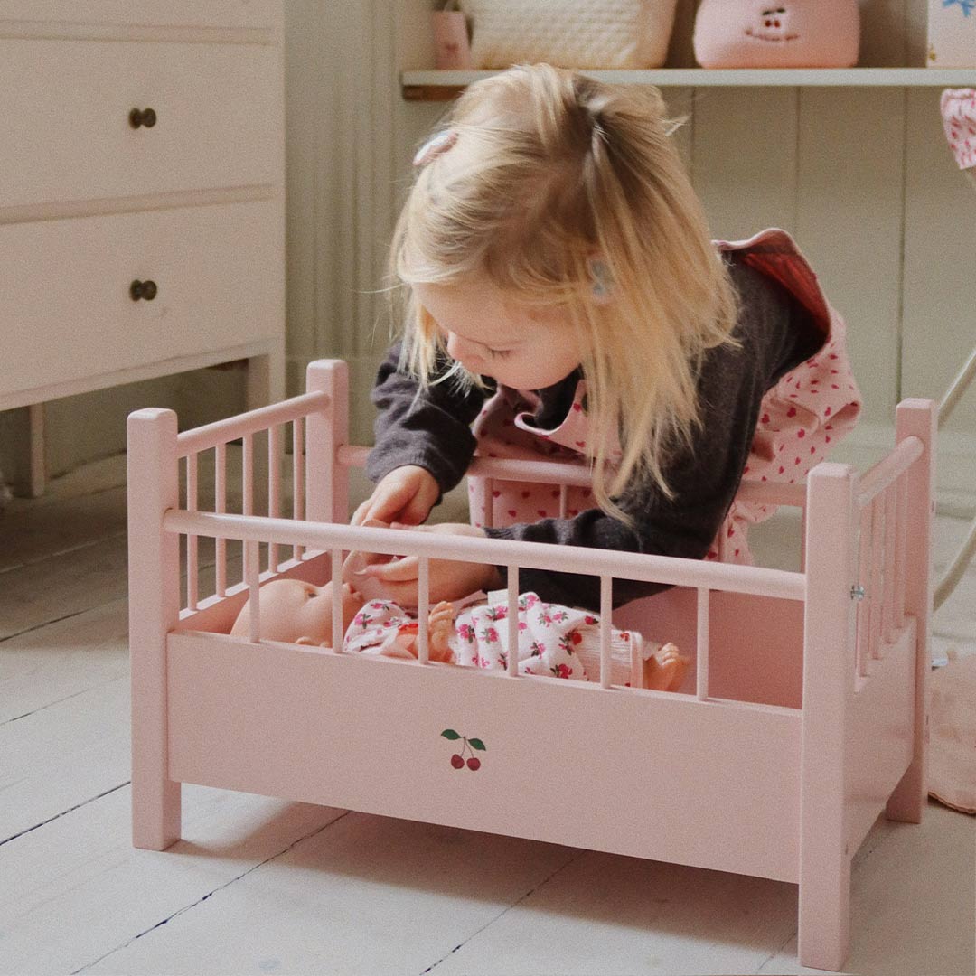 Konges Slojd Doll Bed  - Pink - Image 4