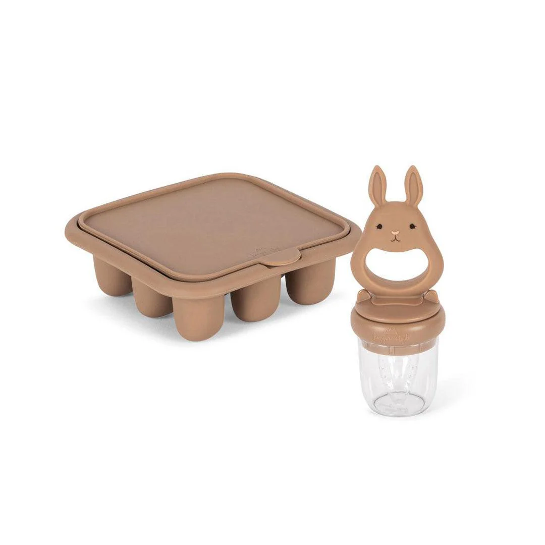 Konges Slojd Fruit Feeding Set - Blush