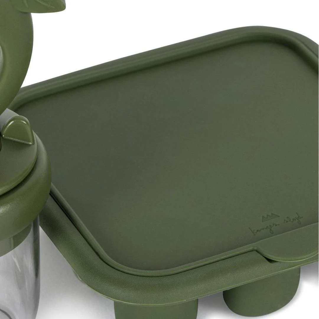 Konges Slojd Fruit Feeding Set - Olivine - Image 3