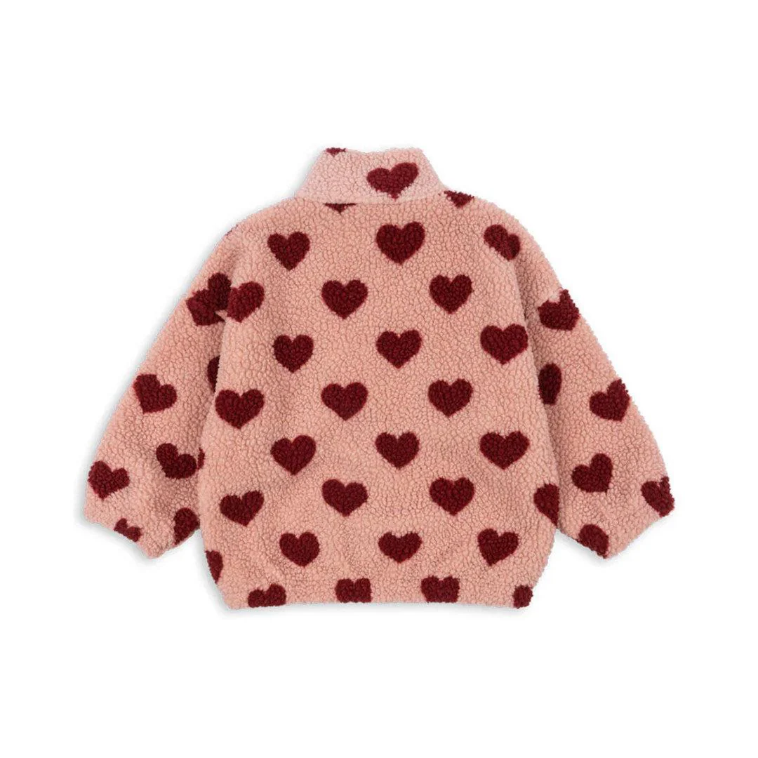 Konges Sløjd Jody Teddy Half Zip - Coeur Mellow - Image 2