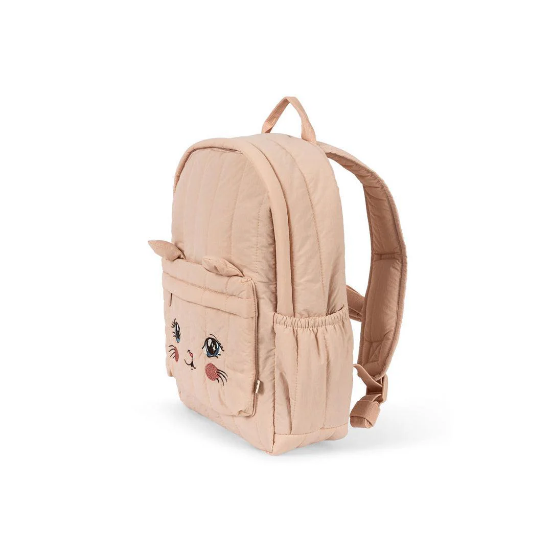 Konges Slojd Juno Kitty Backpack - Cameo Rose - Image 2