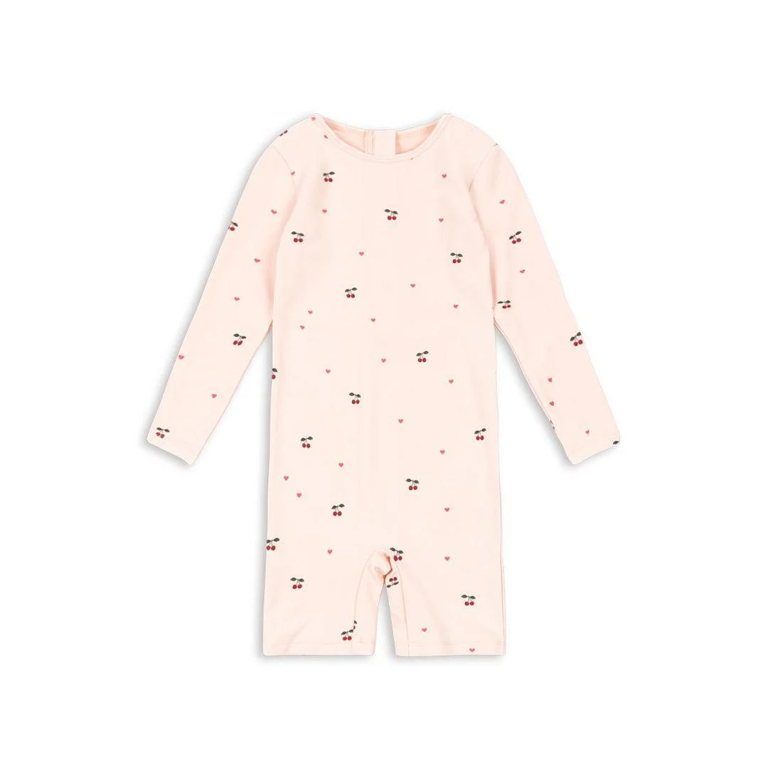 Konges Sløjd Merle Swim Onesie - Cherry Coeir Rose