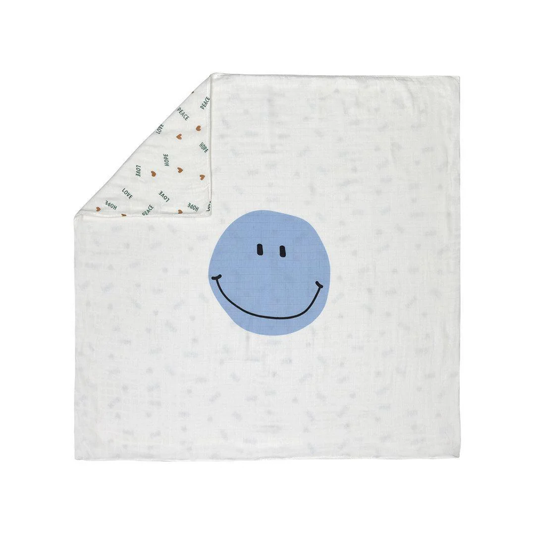 Lassig Heavenly Soft Blanket - Happy Rascals Smile