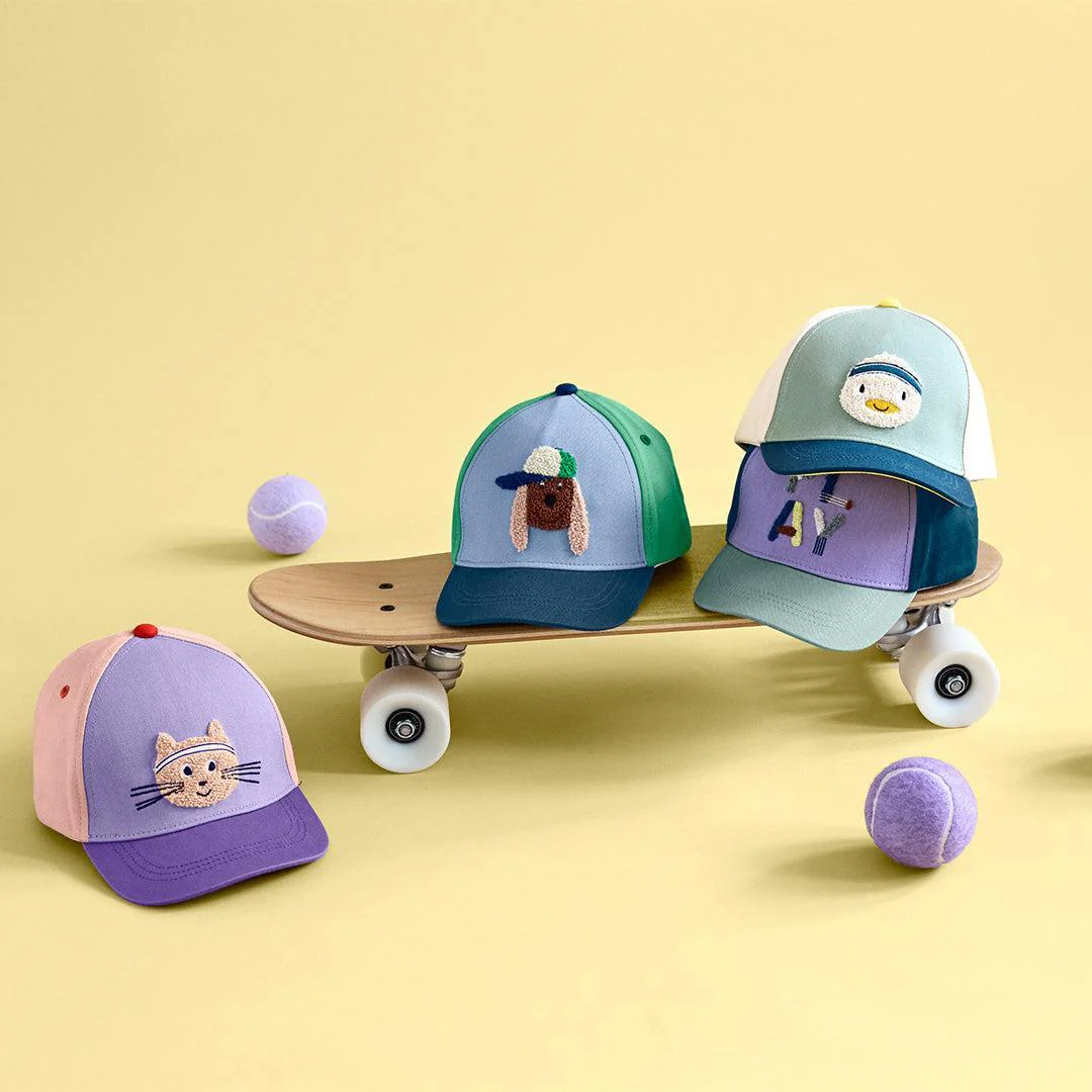 Lassig Kids Base Cap - Dog - Green - Image 3