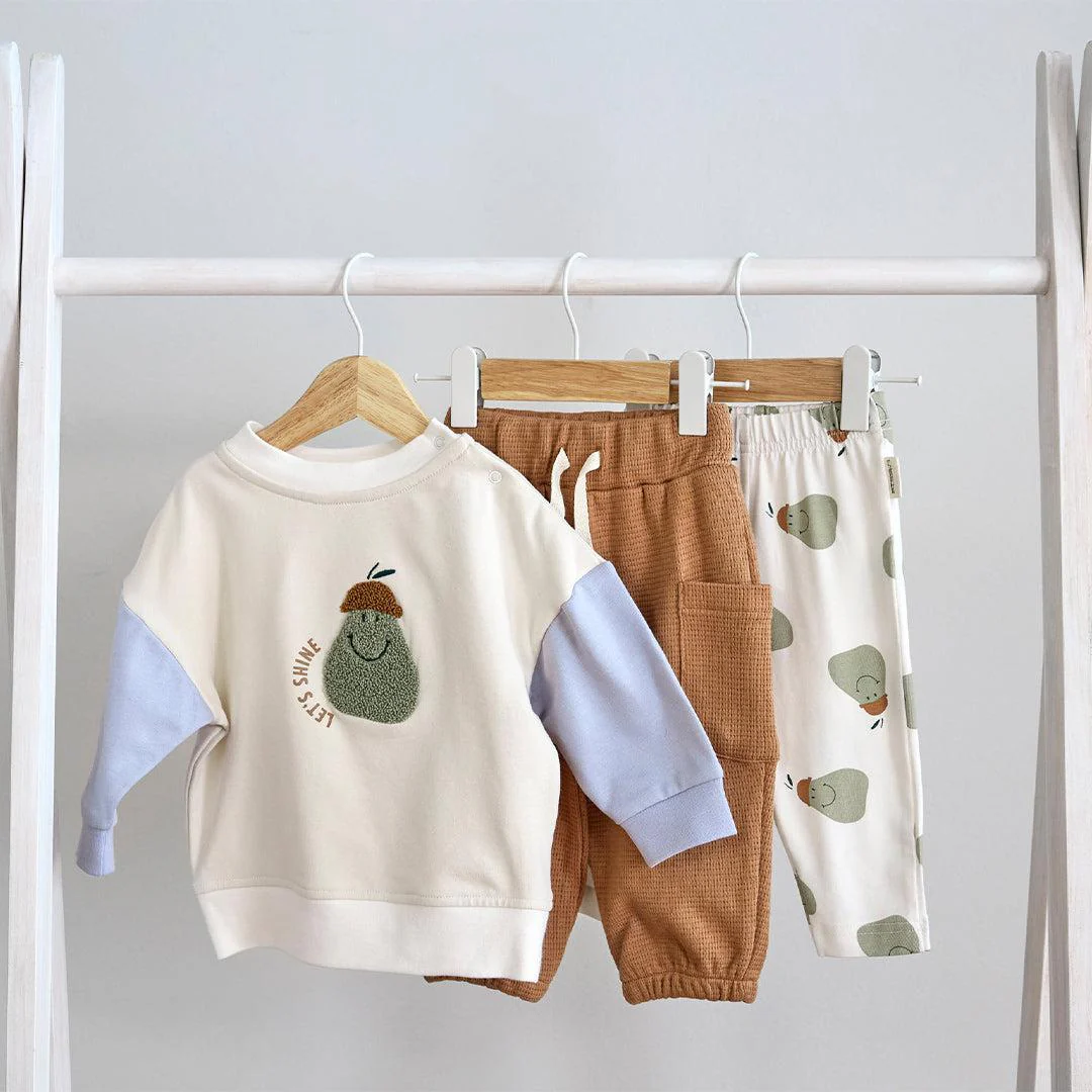 Lassig Leggings Jersey GOTS - Pear Milky - Image 2