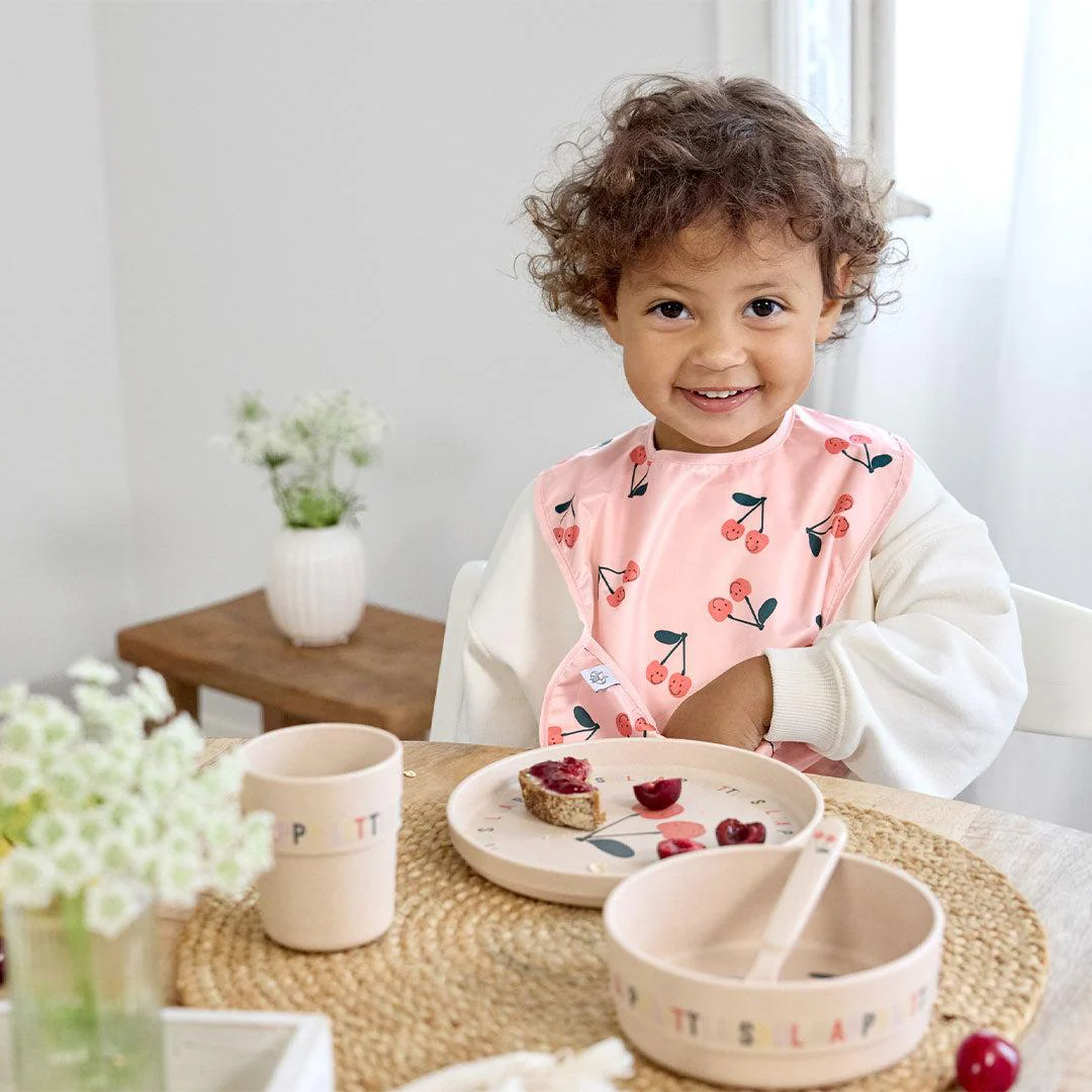 Lassig Lightweight Bibs 2pcs - Happy Fruits - Cherry - Image 2