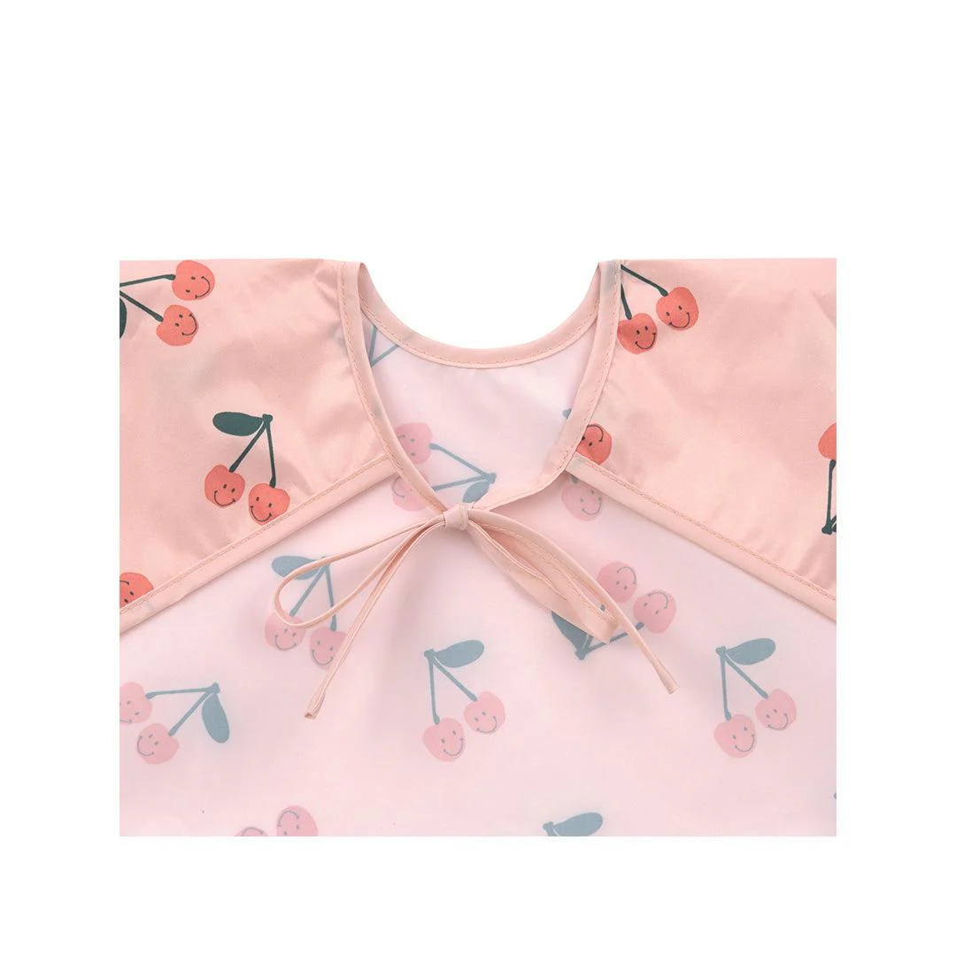 Lassig Long Sleeve Bibs 2pcs - Happy Fruits - Cherry - Image 4