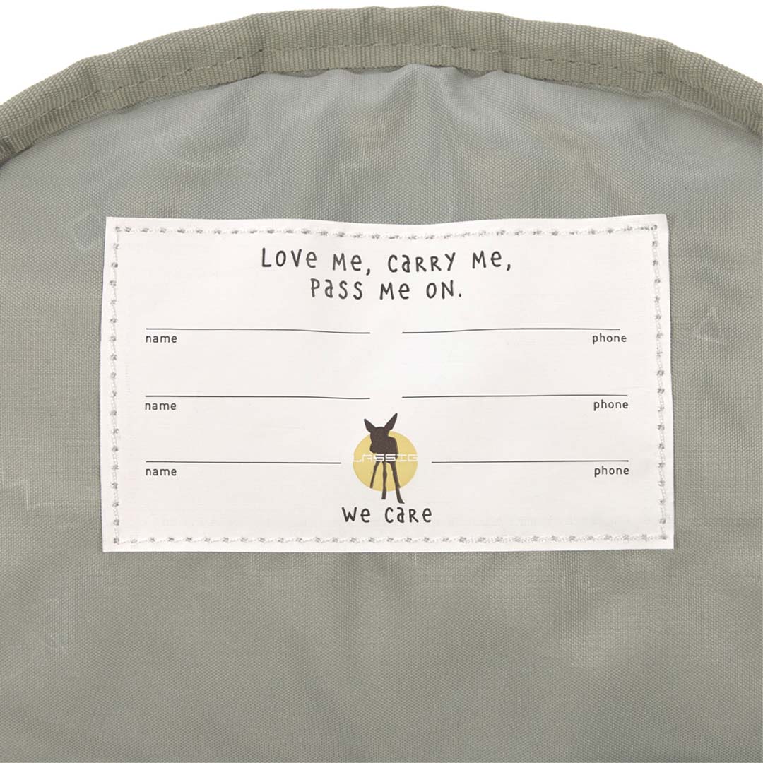 Lassig Mini Backpack - Happy Prints - Light Olive - Image 11
