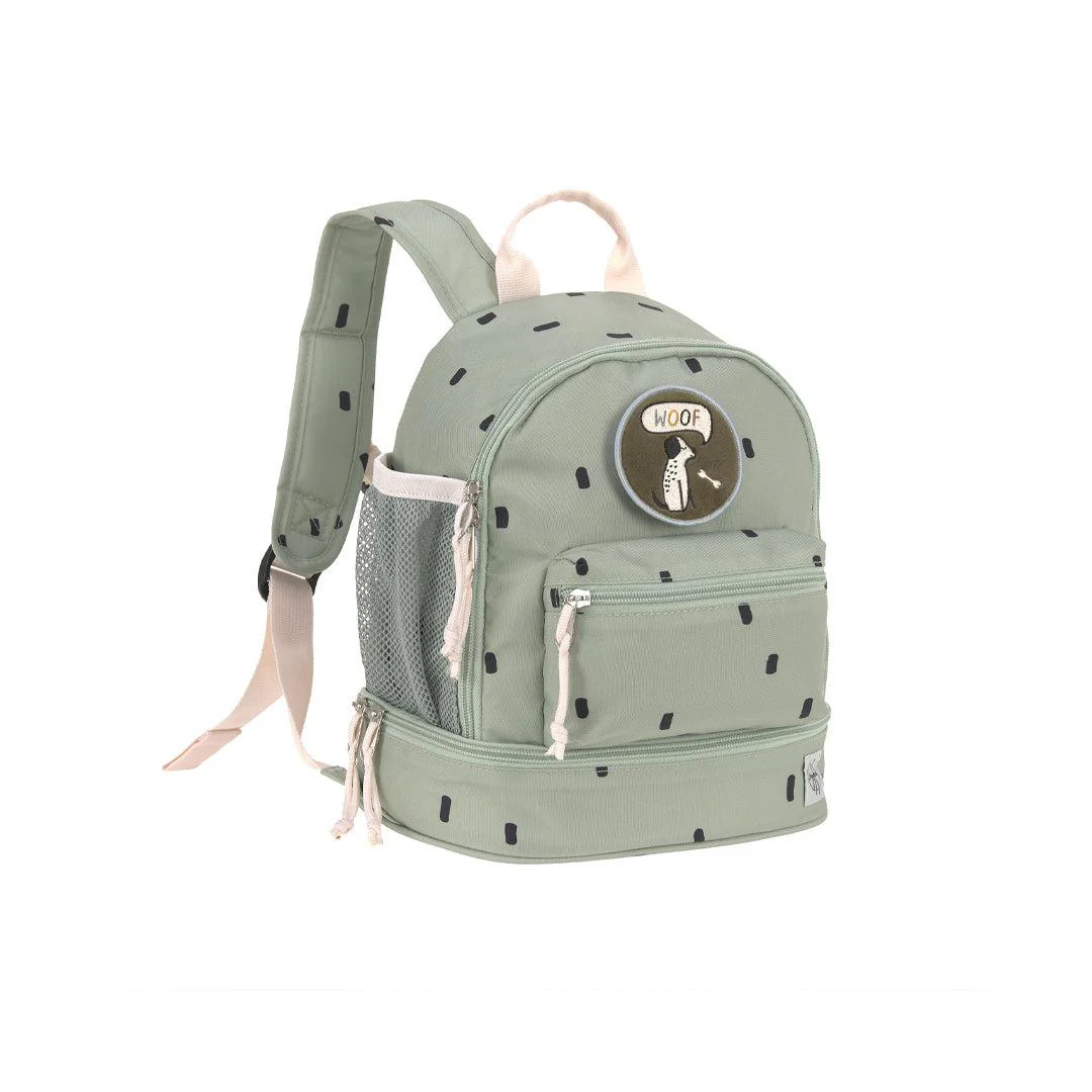 Lassig Mini Backpack - Happy Prints - Light Olive - Image 5