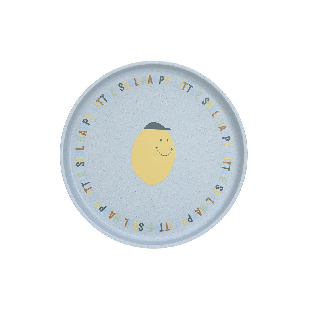 Lassig Plate - Happy Fruits - Lemon