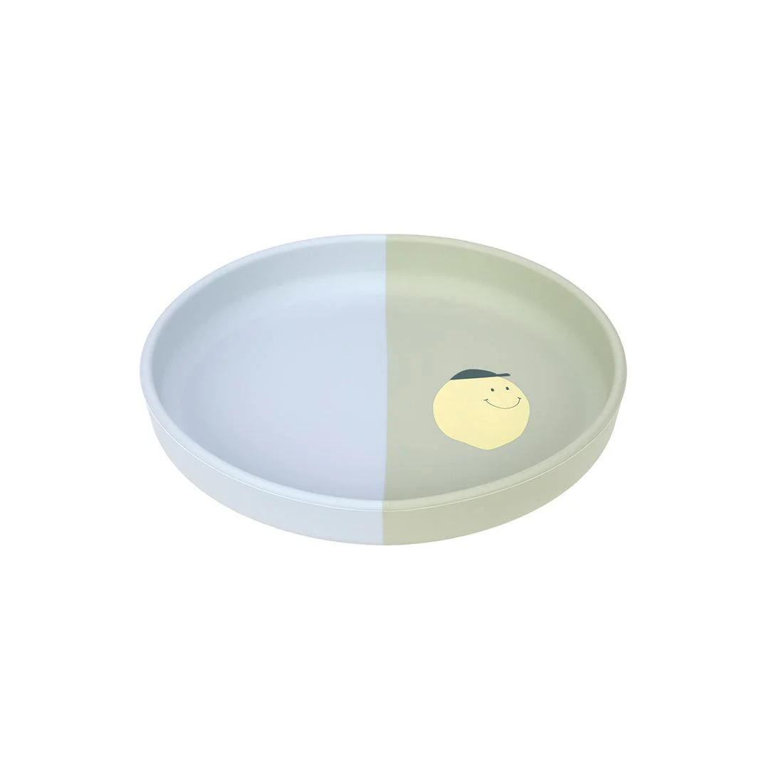 Lassig Silicone Plate - Happy Fruits - Lemon - Image 4