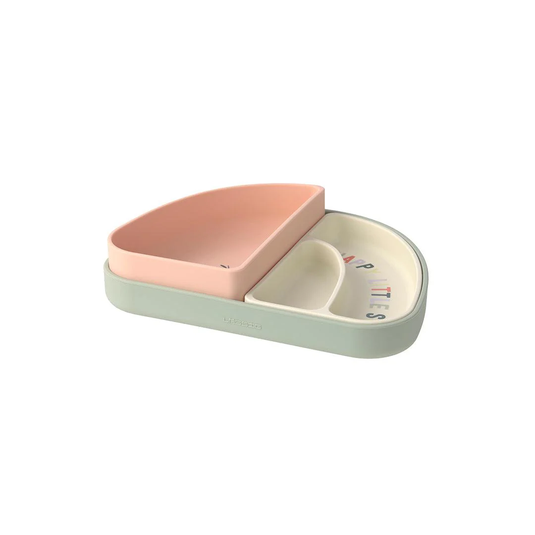 Lassig Silicone Section Dish Set - Happy Fruits - Cherry - Image 6