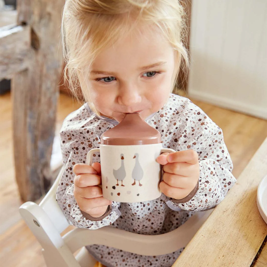 Lassig Sippy Cup - Nature - Tiny Farmer Sheep/Goose - Image 2