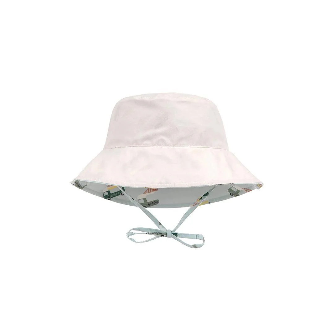 Lassig Sun Protection Bucket Hat - Ice Cream/Truck - Illusion Blue - Image 4