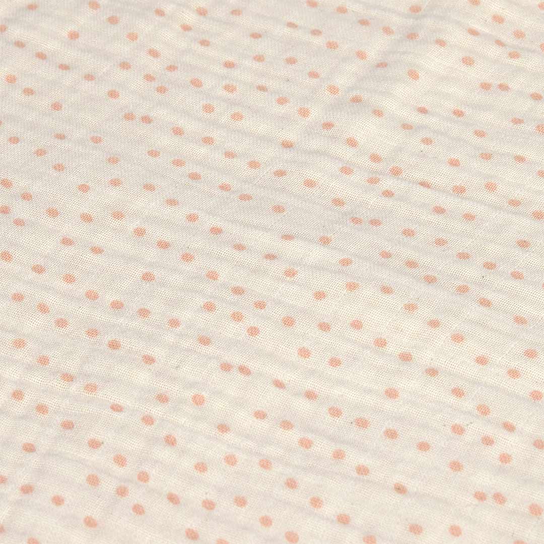 Lassig Swaddle + Burp Blankets - 2 Pack - Rose - Image 2