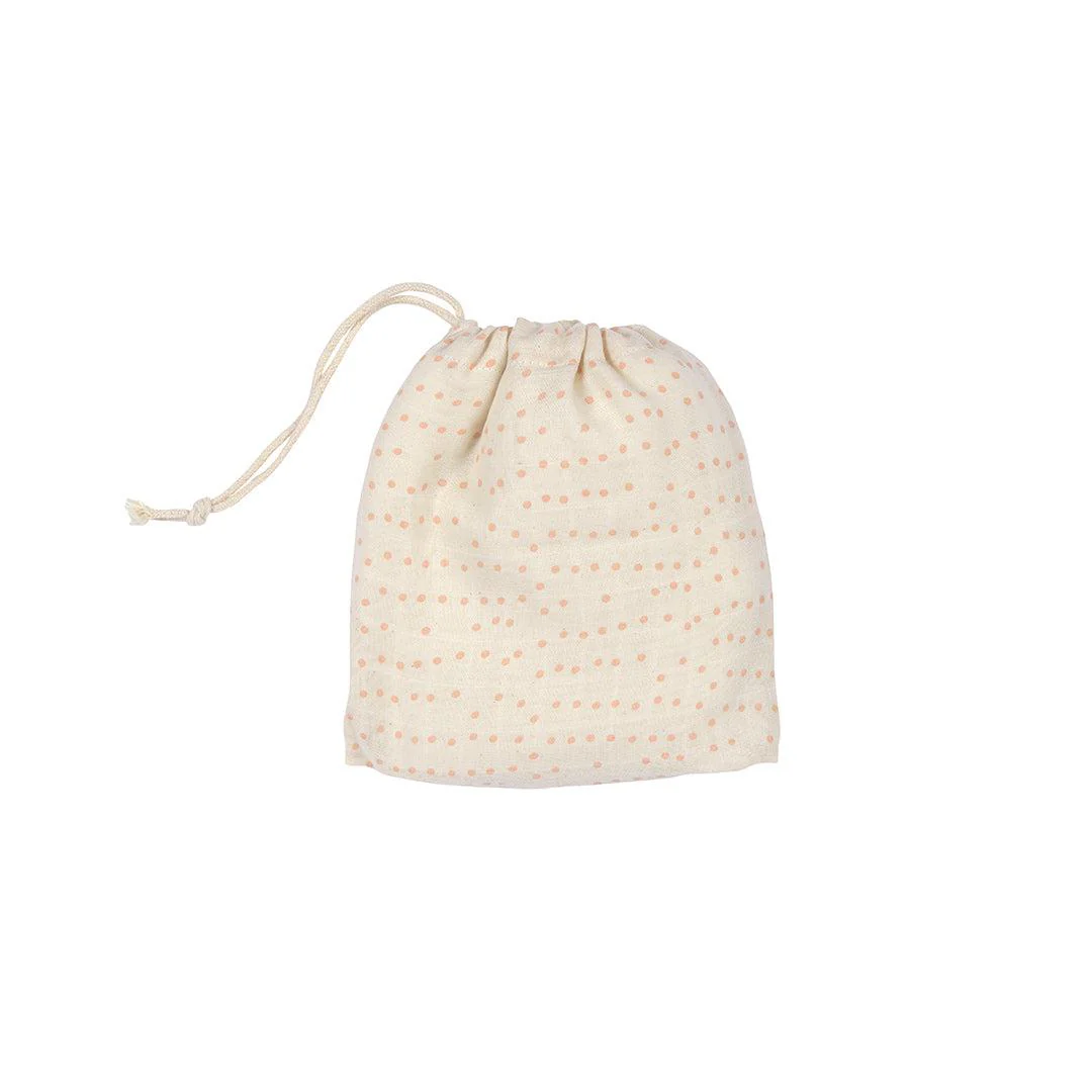 Lassig Swaddle + Burp Blankets - 2 Pack - Rose - Image 4