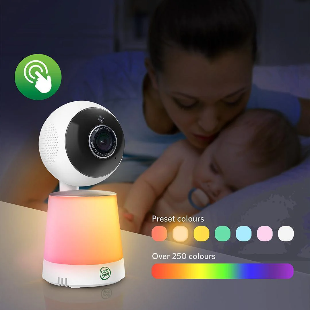LeapFrog LF4915HD 5" Wi-Fi  Pan & Tilt Monitor - White - Image 2