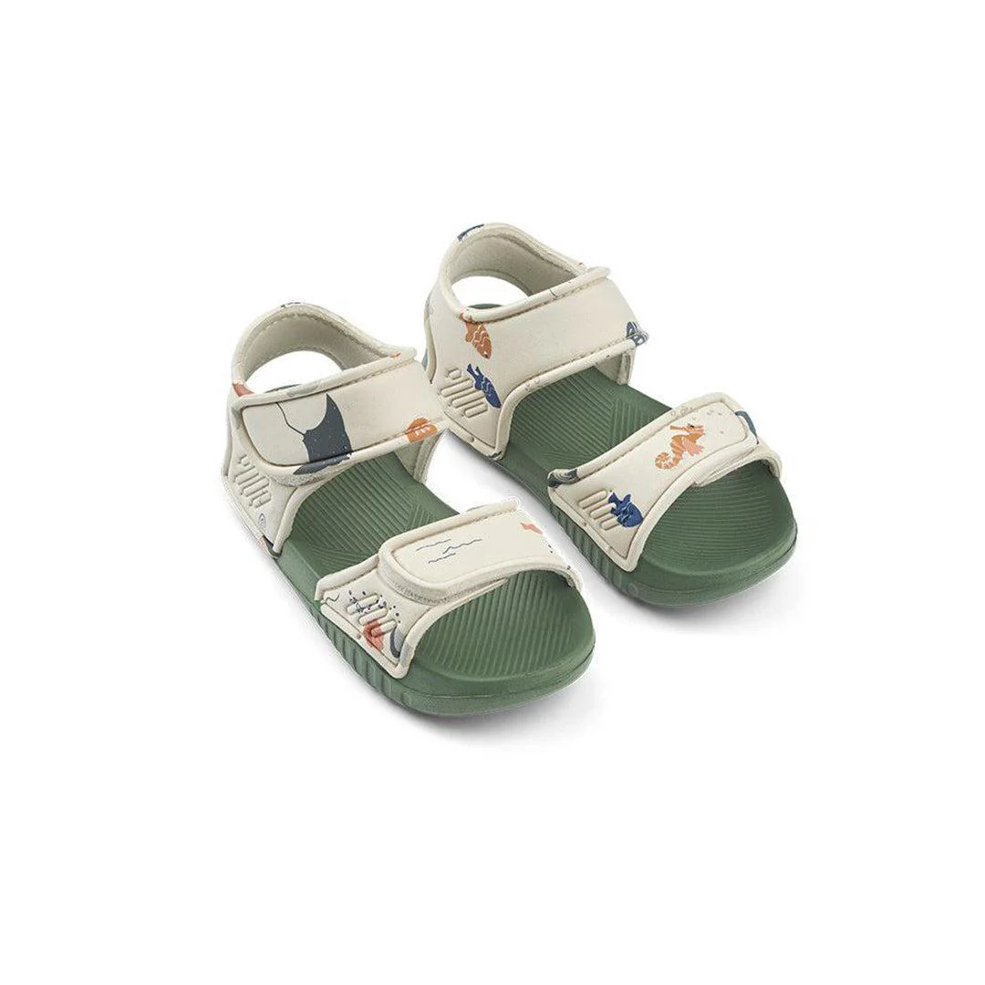 Liewood Blumer Sandals - Sandy - Sea Creature