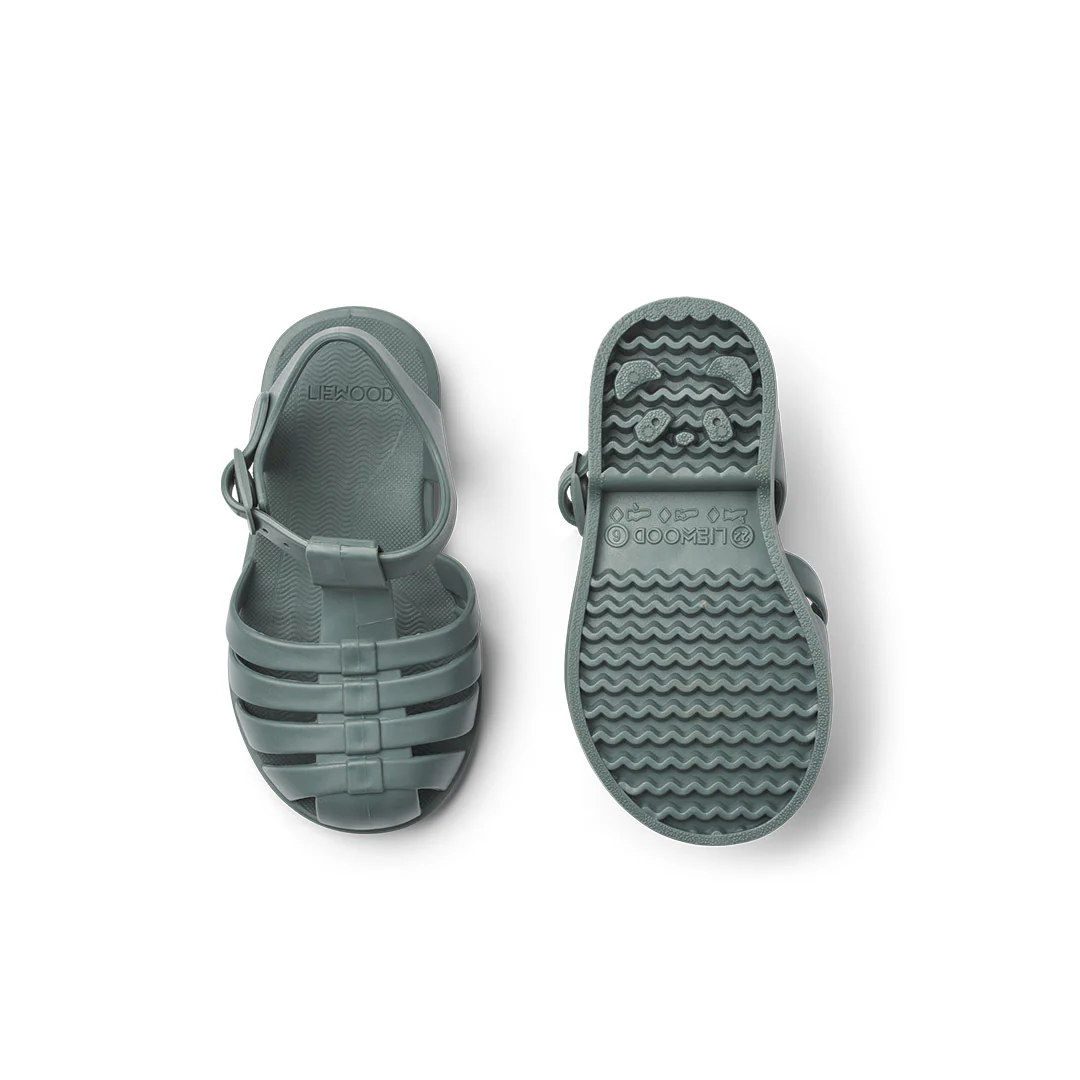 Liewood Bre Jelly Shoes Sandals - Whale Blue - Image 3